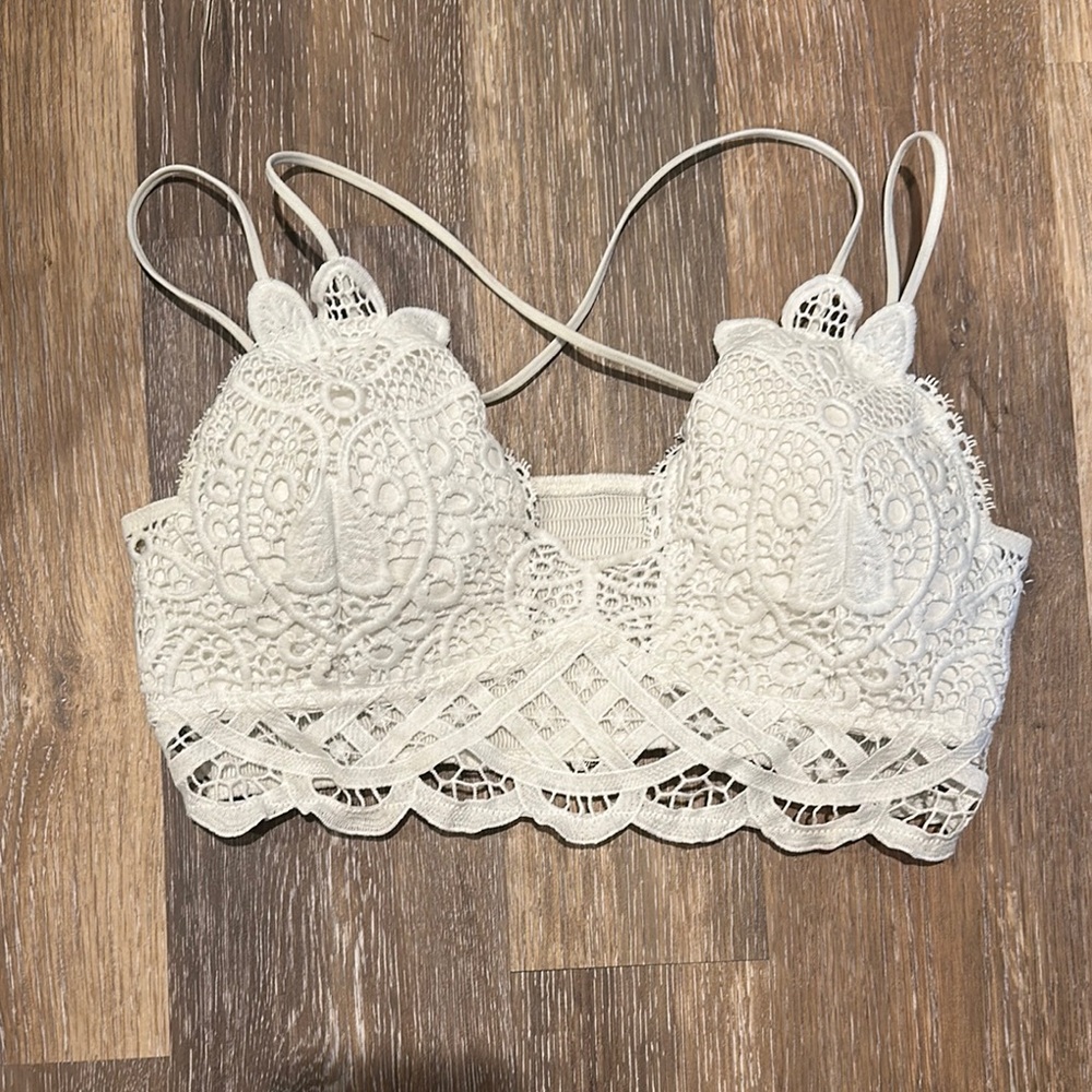 White Lace Bralette